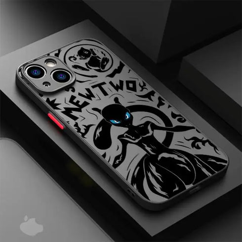 Pokemon Gengar Mewtwo Phone Case for iPhone - Various Model iPhone Cover